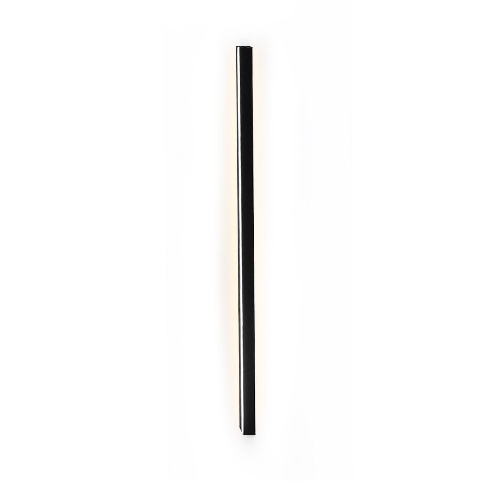 LED-WANDLEUCHTE Twinkle 2.5/3.8/100 cm - Schwarz, Metall (3.8/100/2.5cm) - ZMH