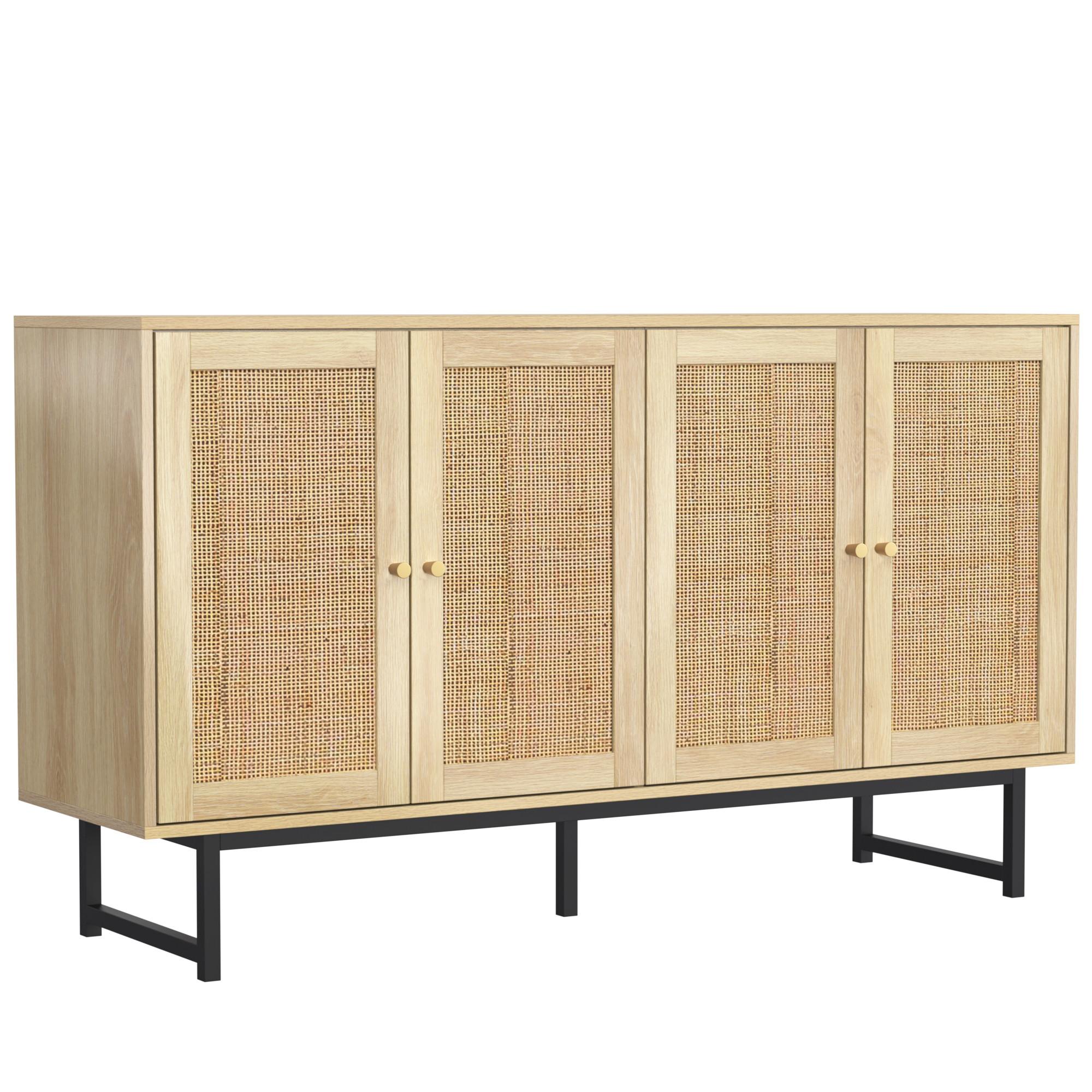 SIDEBOARD Brown 140/39,5/80 cm - Braun, Holz (39/80/140cm) - Urban Meuble