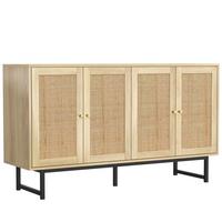SIDEBOARD Brown 140/39,5/80 cm - Braun, Holz (39/80/140cm) - Urban Meuble