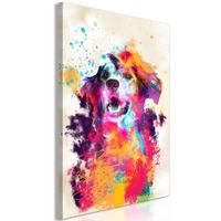 KUNSTDRUCK Bunt 80/120 cm - Multicolor, Textil (80/120cm) - KUNSTLOFT
