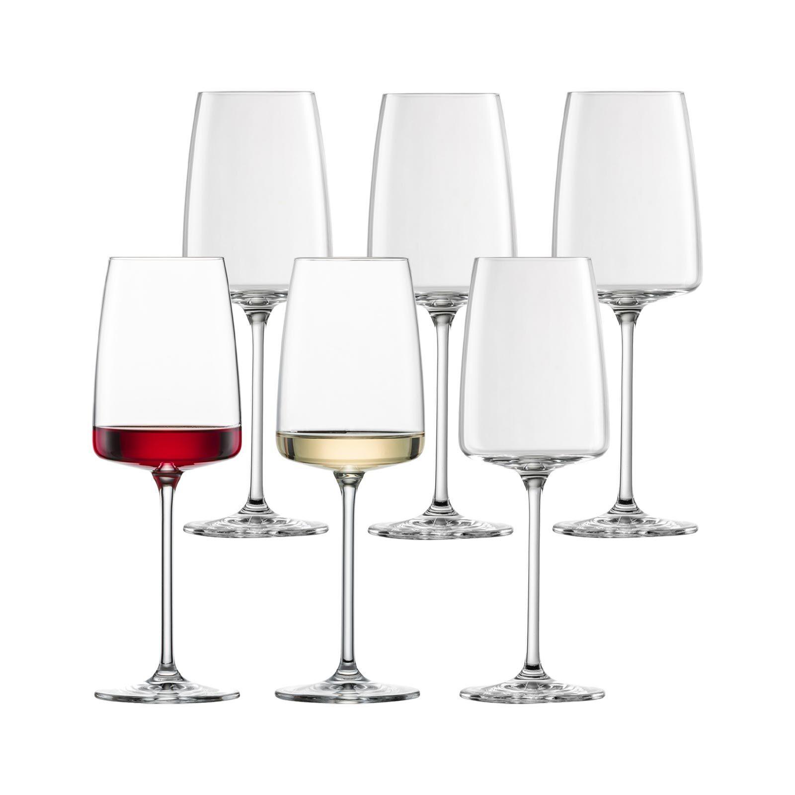 WEINGLÄSER Vivid Senses transparent 363 ml 6er Set - Transparent, Glas (0.363L) - Zwiesel Glas