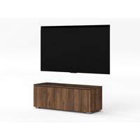 LOWBOARD Loriano 100 Nussbaum Warmia 100/36,5/32 cm – Hängend und Stehend - Nussbaumfarben, Holzwerkstoff/Kunststoff (100/36.5/32cm) - AX Living