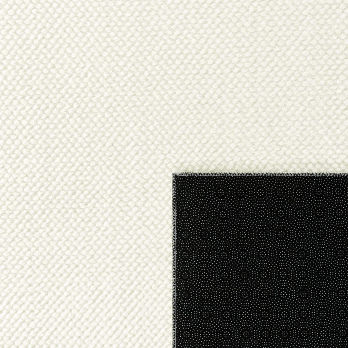 KURZFLORTEPPICH, einfarbig, Florhöhe 12 mm, Creme, 120 x 160 cm - Creme, Textil (160/120cm) - KADIMA DESIGN