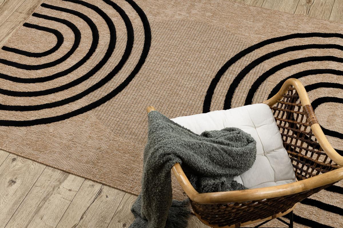 TEPPICH Spark 160/220 cm - Beige, Textil (160/220cm) - rugsX
