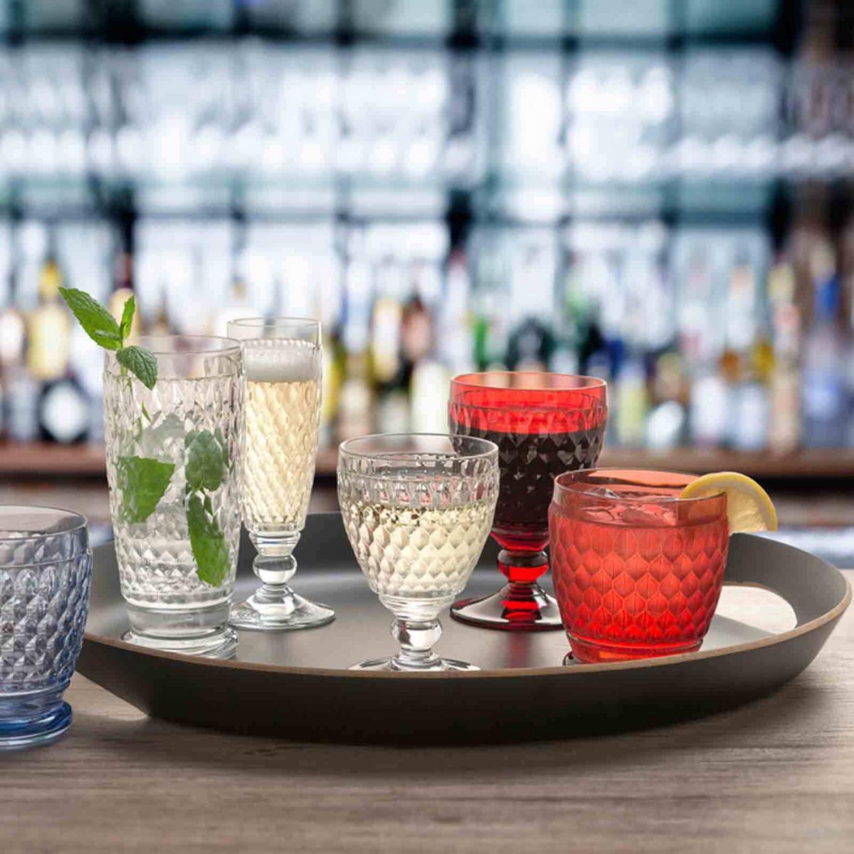 SEKTSCHALE Boston Coloured Smoke 398 ml - Grau, Glas (0.398L) - Villeroy & Boch