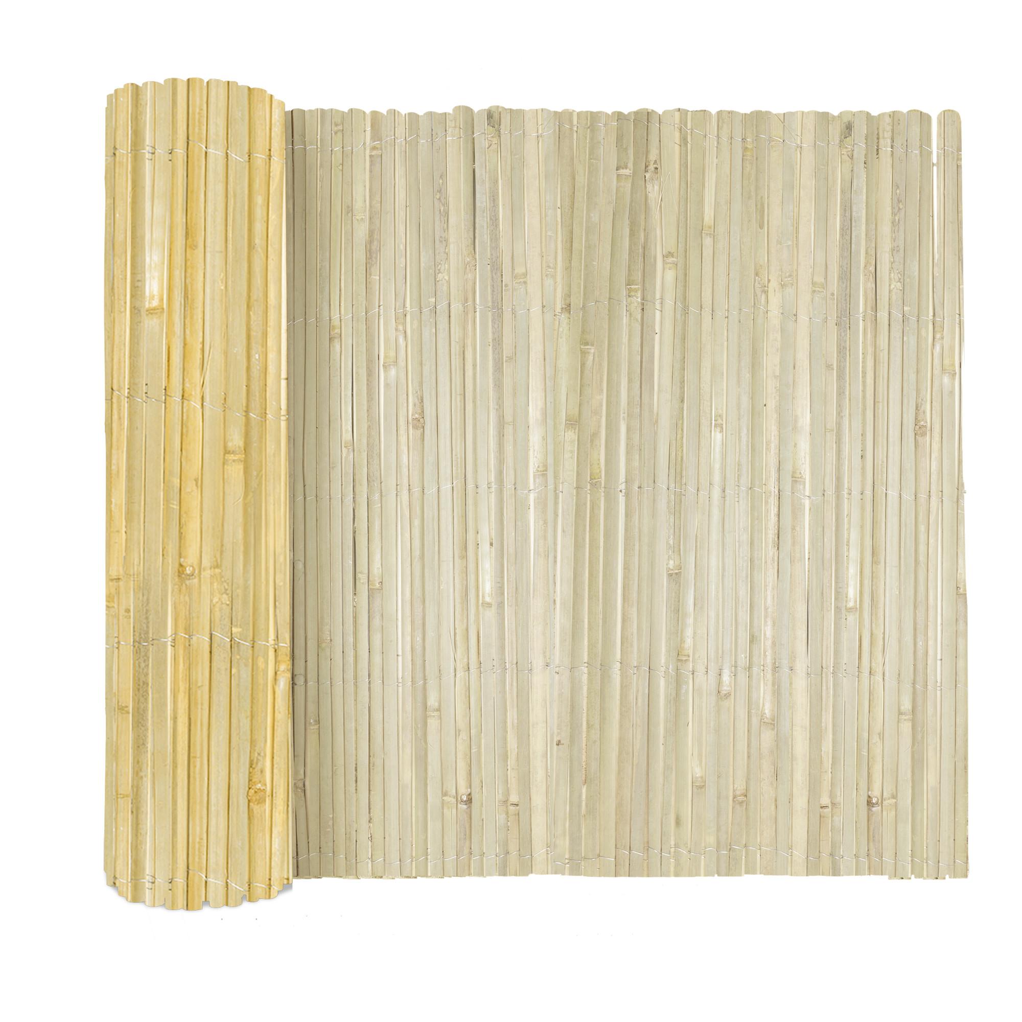 SICHTSCHUTZZAUN SolVision B33 160/600 cm Bambus Hell - Naturfarben, Naturmaterialien (600/160cm) - Sol Royal