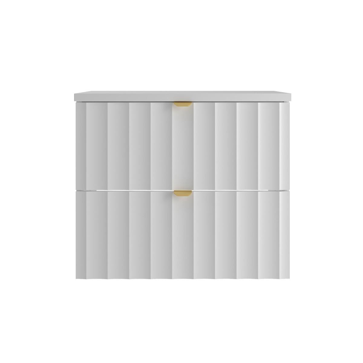 WASCHTISCHUNTERSCHRANK 60.6cm Lexa Weiß - Weiß, Holzwerkstoff (60.6/52.2/46.5cm) - Petits-meubles