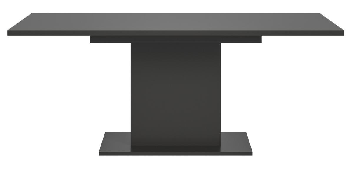 ESSTISCH grau, Küchentisch ausziehbar 150 - 190 cm - Grau, Holzwerkstoff/Metall (150/90/76cm) - Inn.Furn