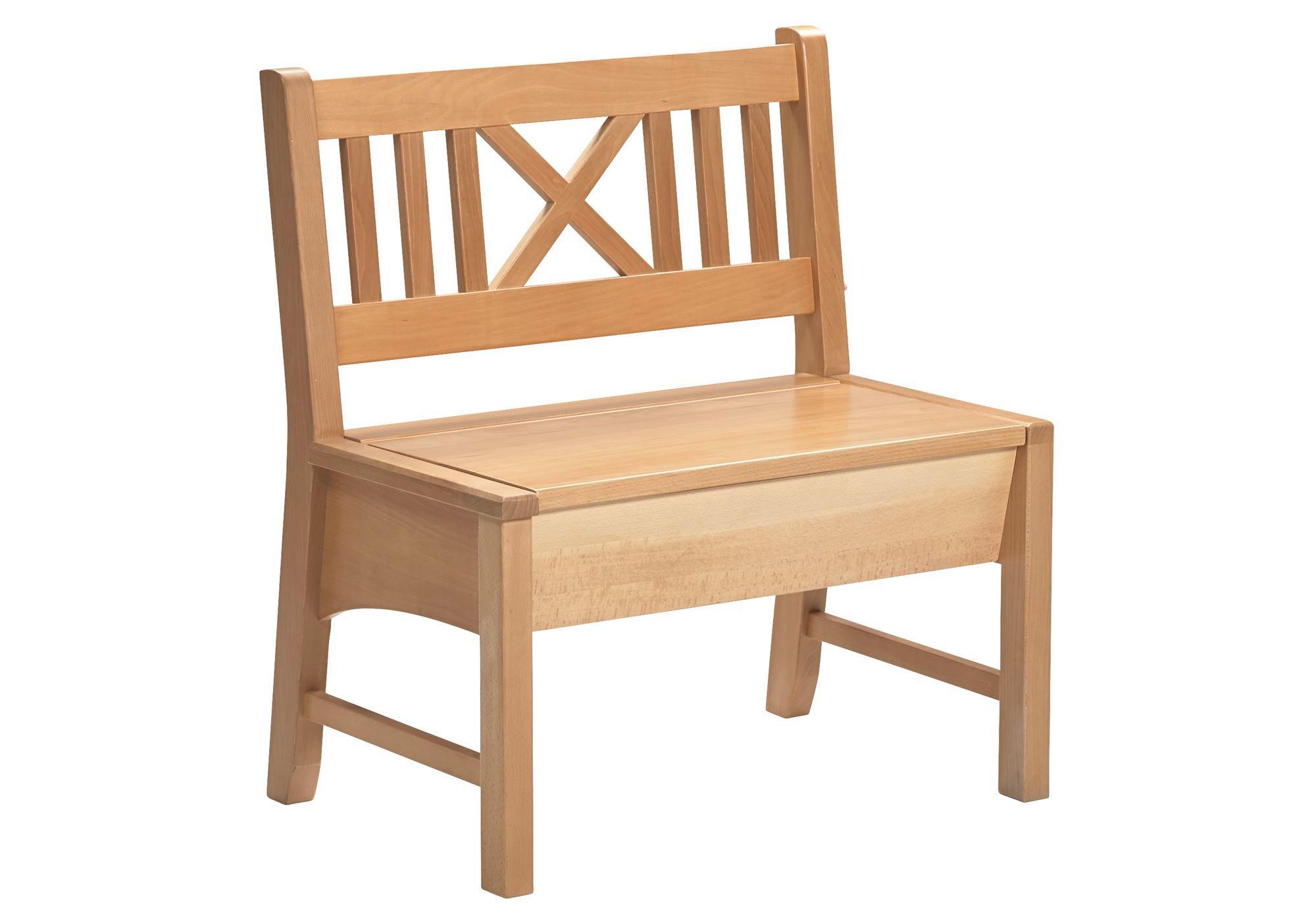 SITZBANK Deborah 77 x 52 x 87 Massivholz Buche lackiert/Grün - Buchefarben/Grün, Holz (77/87/52cm) - 58aufmkessel