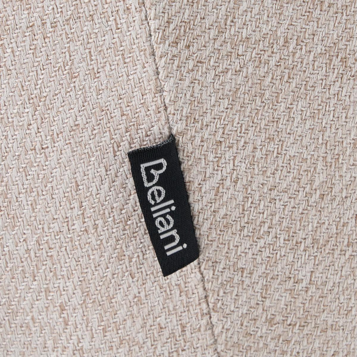 ESSZIMMERSTUHL drehbar Stoff Braun Stowe - Beige, Textil (61/90/61cm) - Beliani