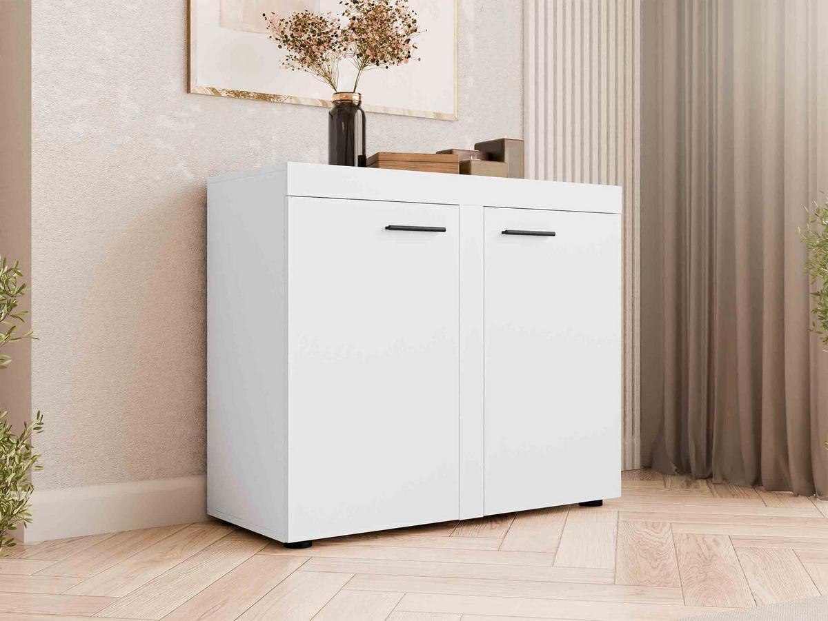 KOMMODE Rumba 2F3 - Weiß, Holzwerkstoff (97/82/40cm) - MIRJAN24