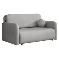 SCHLAFSOFA Viva Sun III - Hellgrau/Schwarz, Holz/Textil (150/85/103cm) - MIRJAN24