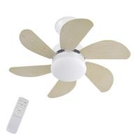 DECKENVENTILATOR Energie II 75/75/43cm - Eschefarben, Metall (75/75/43cm) - Nettlife