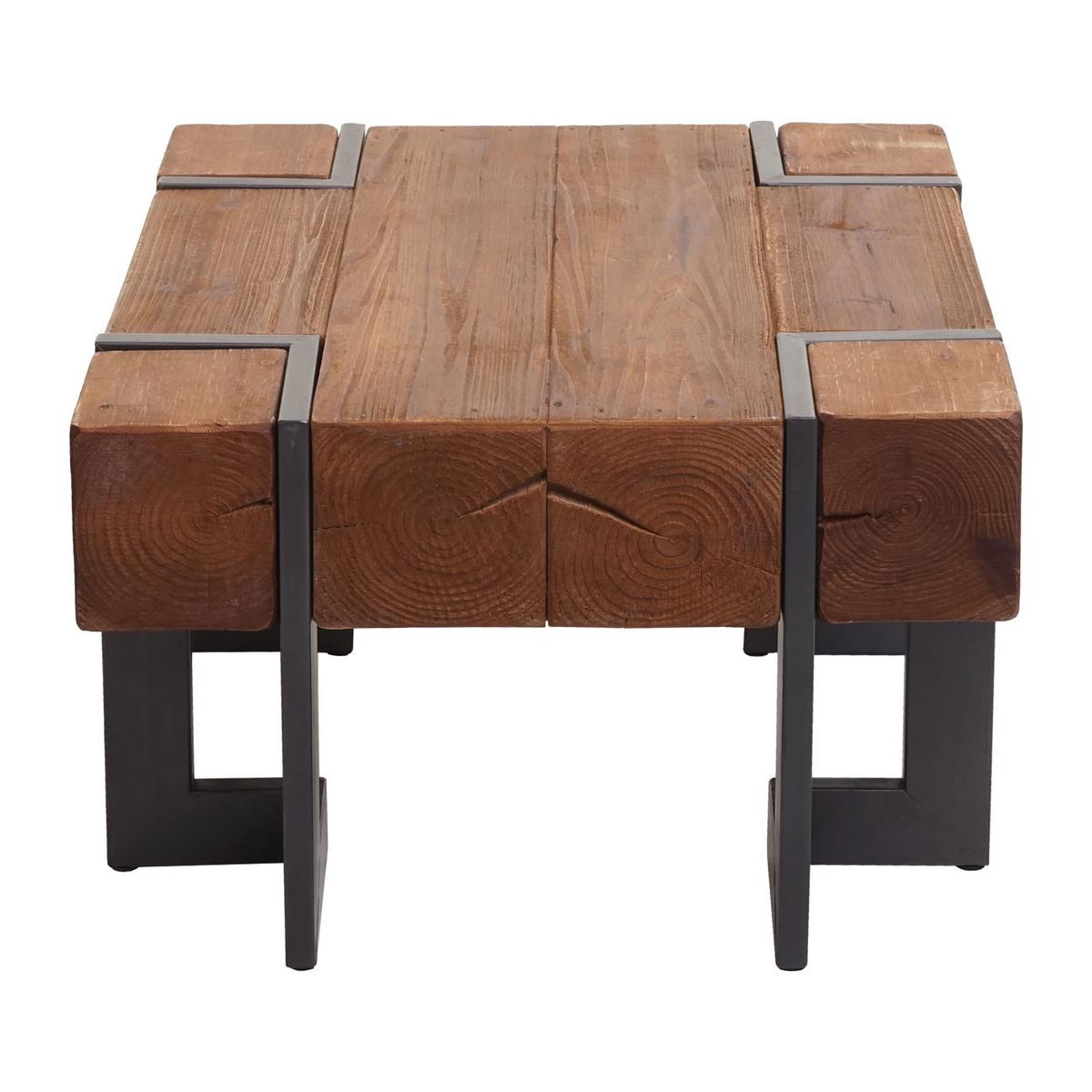 COUCHTISCH quadrat Dunkelbraun - Dunkelbraun, Holz (60/60/40cm) - MCW