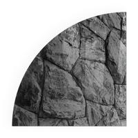 GLASPLATTE für Kamin 100x100 cm - Grau, Glas (100/100/0.4cm) - TULUP