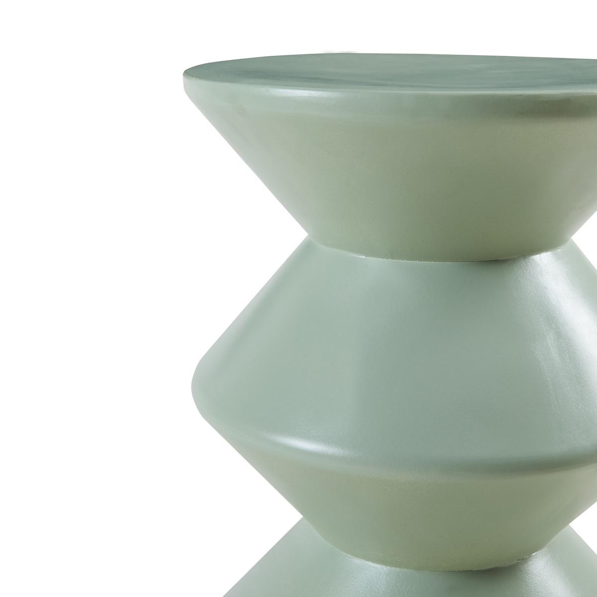 BEISTELLTISCH Kyppeslo - Mintgrün, Stein (36.5/36.5/47cm) - [en.casa]