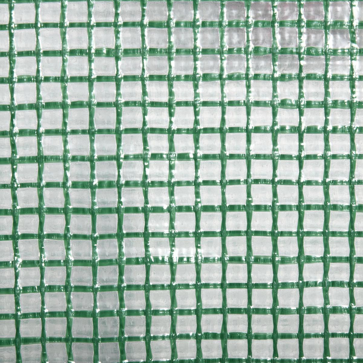 FOLIENGEWÄCHSHAUS, Grün, Metall, PE - Grün, Kunststoff (49/125/69cm) - Outsunny
