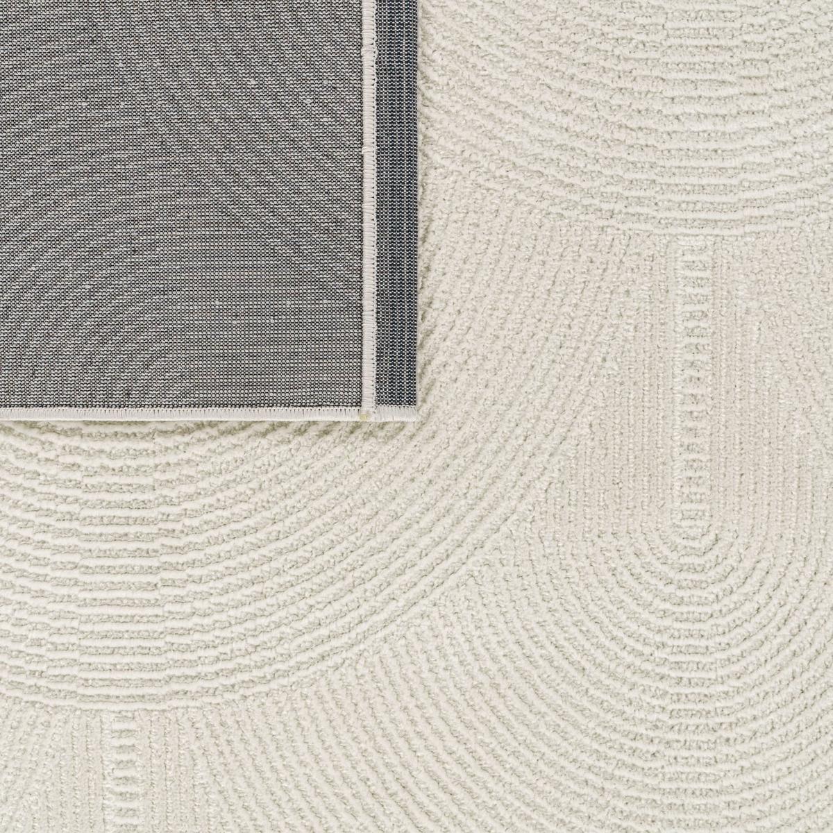 FLACHWEBETEPPICH Boho Creme 80 x 150 cm - Creme, Kunststoff (80/150cm) - TT Home