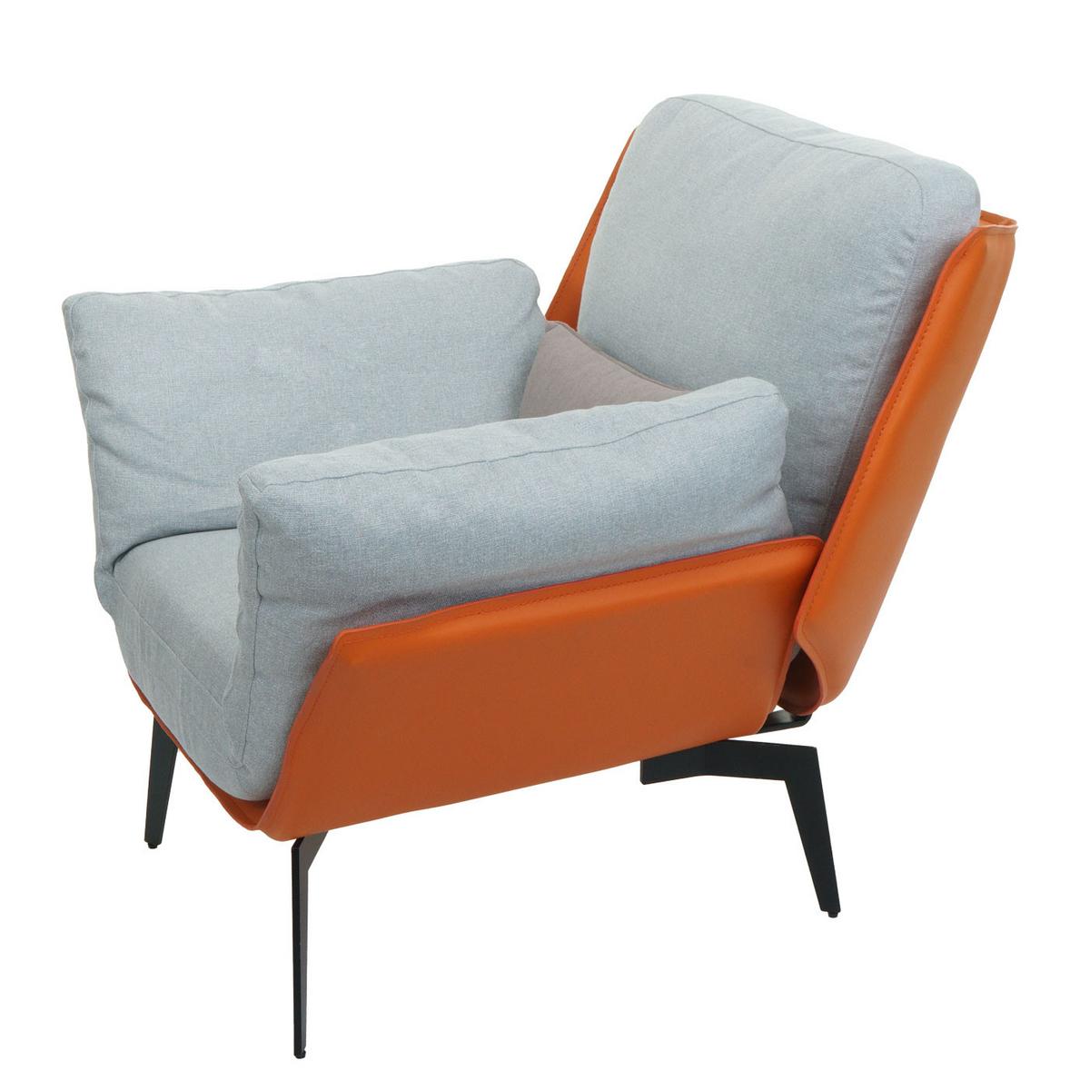 SESSEL Orange - Orange, Textil (86/81/86cm) - MCW