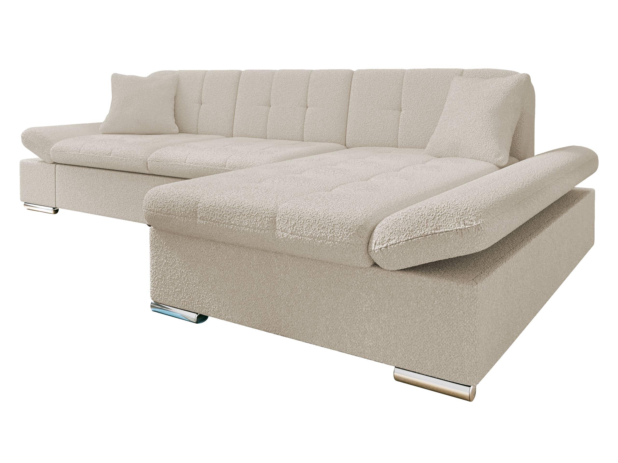 ECKSOFA Montana Premiumi, Seite: Rechts - Hellbraun, Holz/Textil (278/161cm) - MIRJAN24