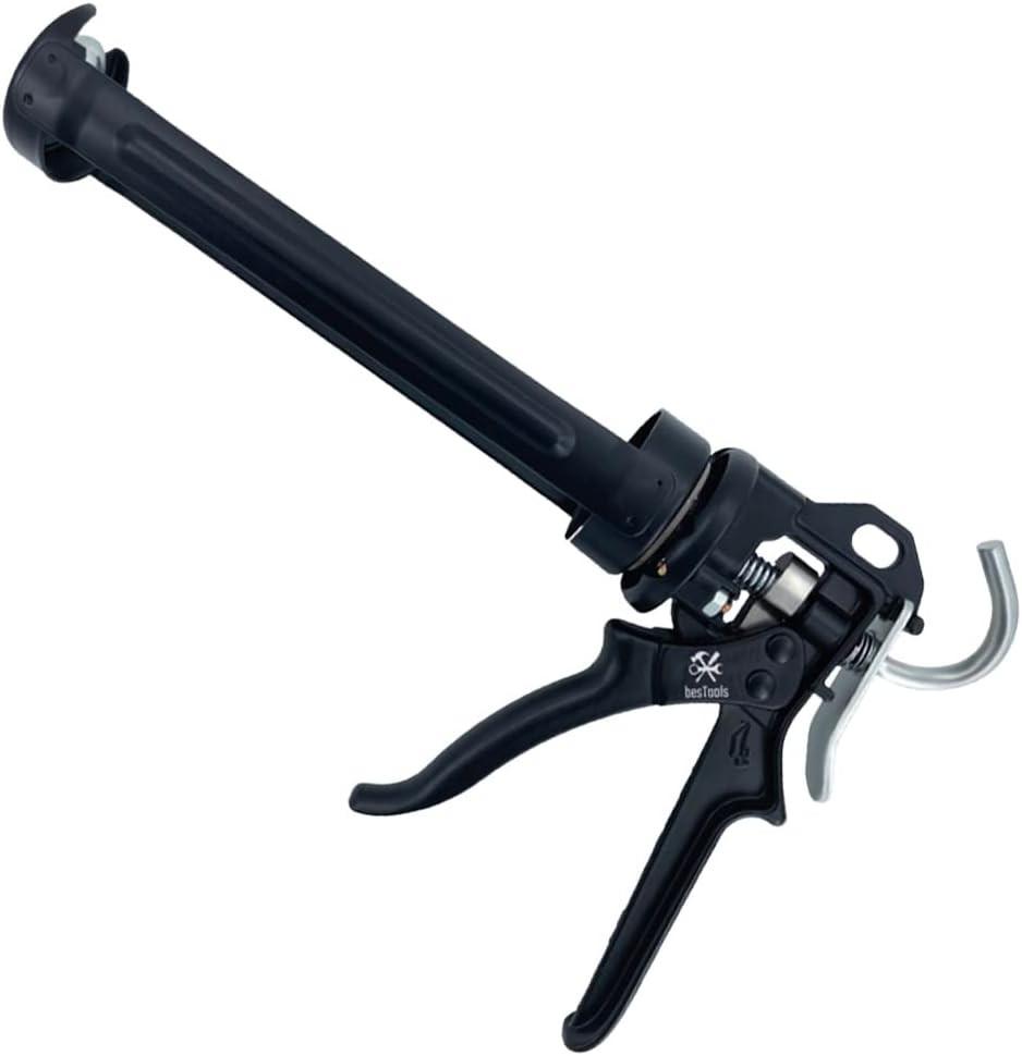 KARTUSCHENPRESSE für 150x310 ml Kartuschen - Schwarz, Kunststoff/Metall - bestTools