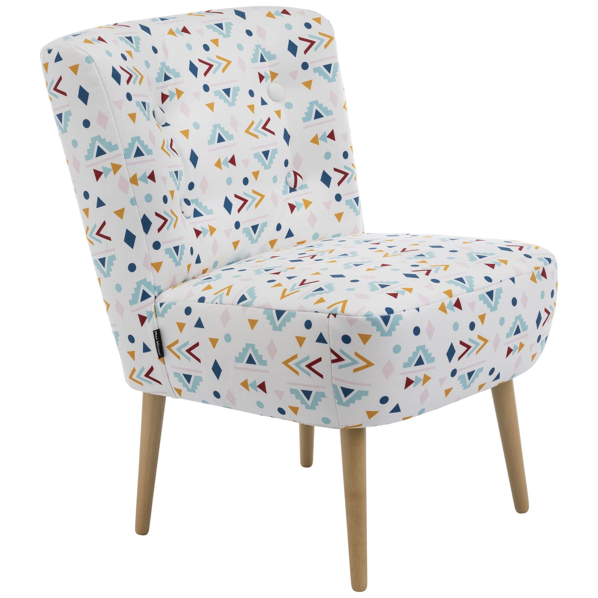 POLSTERSESSEL Kamle Flachgewebe weiß - Weiß, Kunststoff (58/78/68cm) - 58aufmkessel