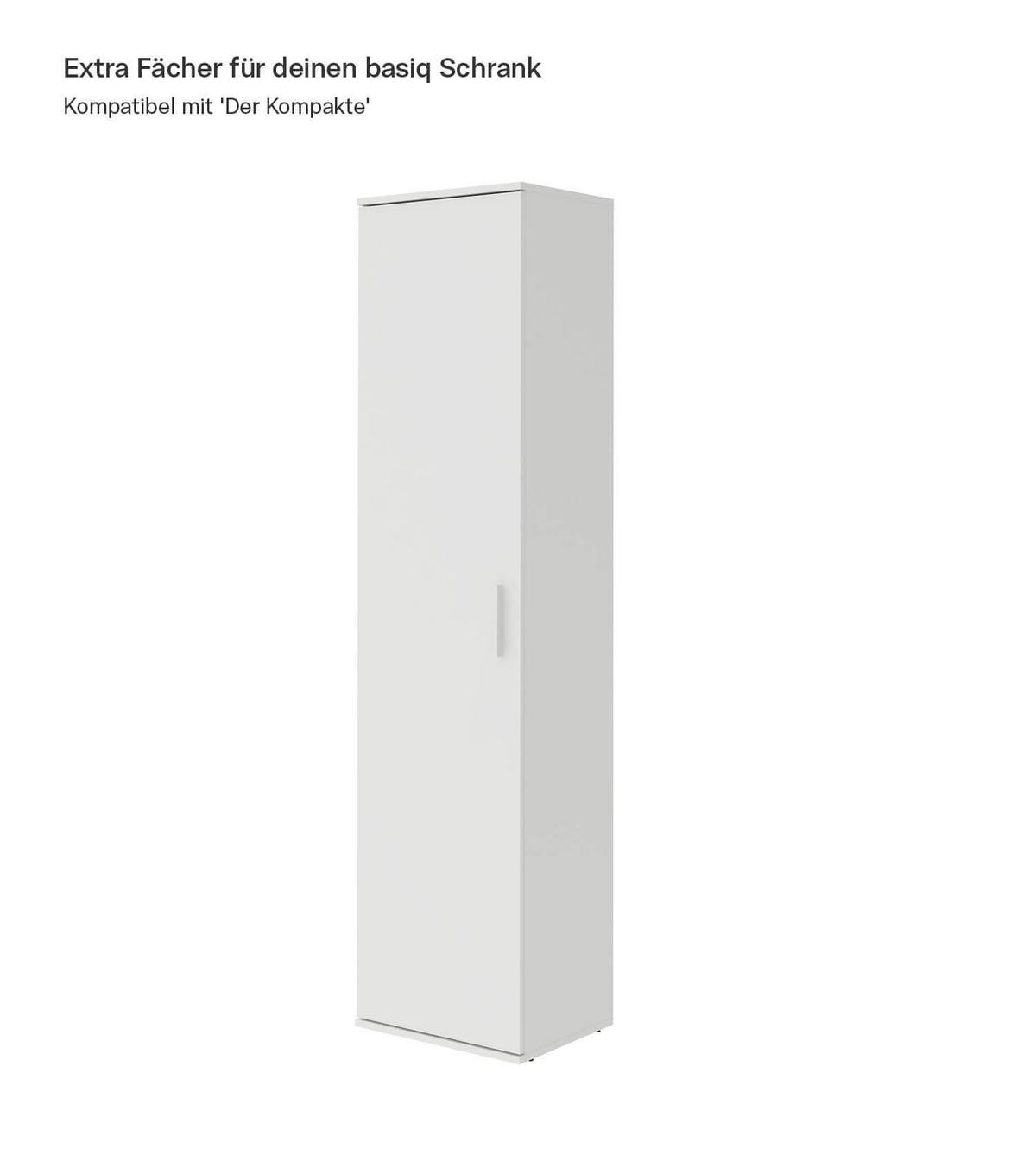 EINLEGEBÖDEN 2er-Set Die Einleger für Der Kompakte - Weiß, Holzwerkstoff (39/29/1.5cm) - Mokebo