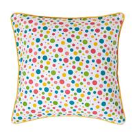 KISSENHÜLLE Bunte Punkte 60/60 cm, 100% Baumwolle - Multicolor, Textil (60/60cm) - Homescapes