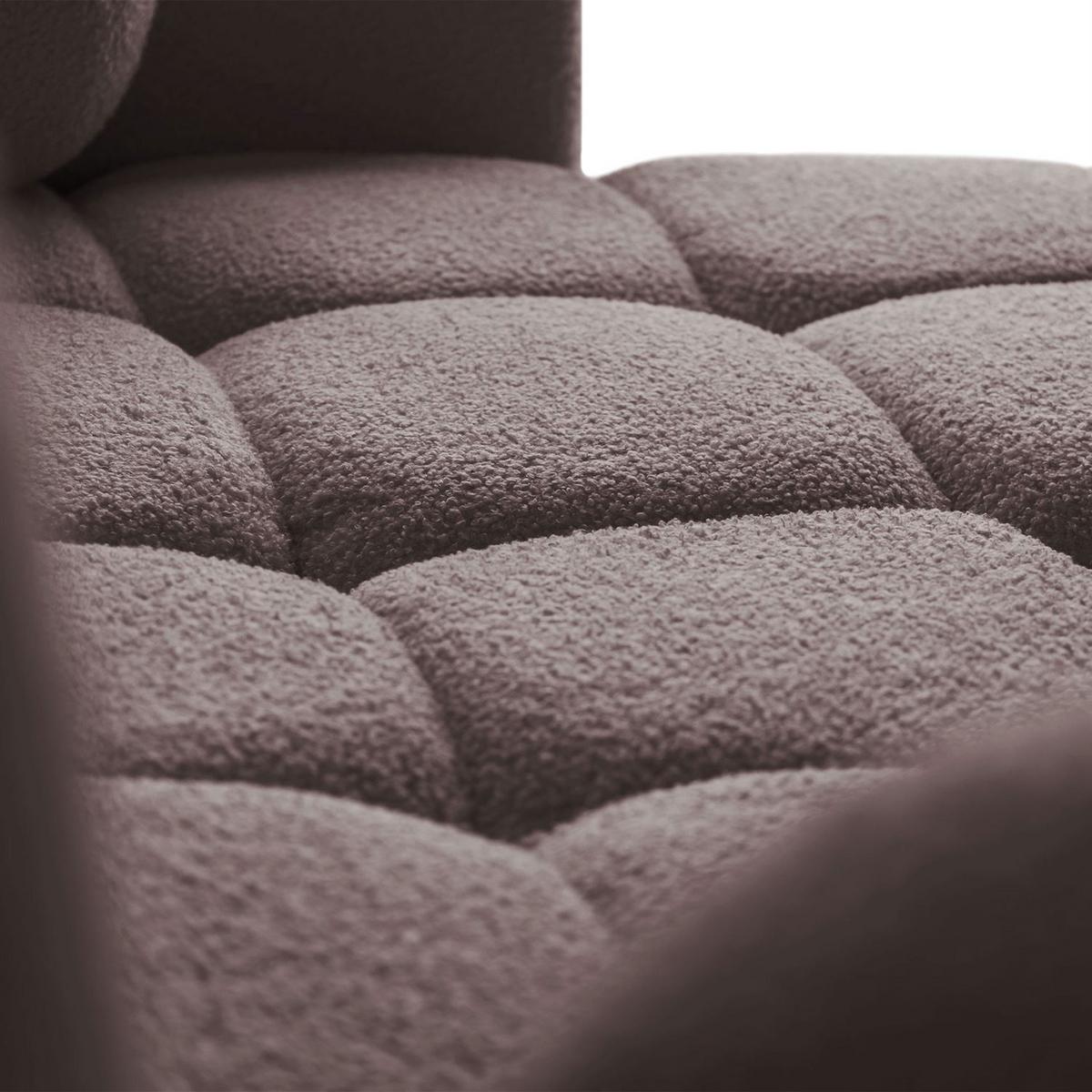 AUSZIEHBARES Ecksofa GAMMA mit Schlaffunktion Quelle 21 - Braun, Textil (217/145cm) - Lookway