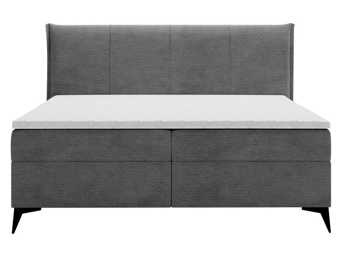 BOXBETT Eco Bis - H3 - Schwarz/Grau, Holz/Holzwerkstoff (160/200cm) - MIRJAN24