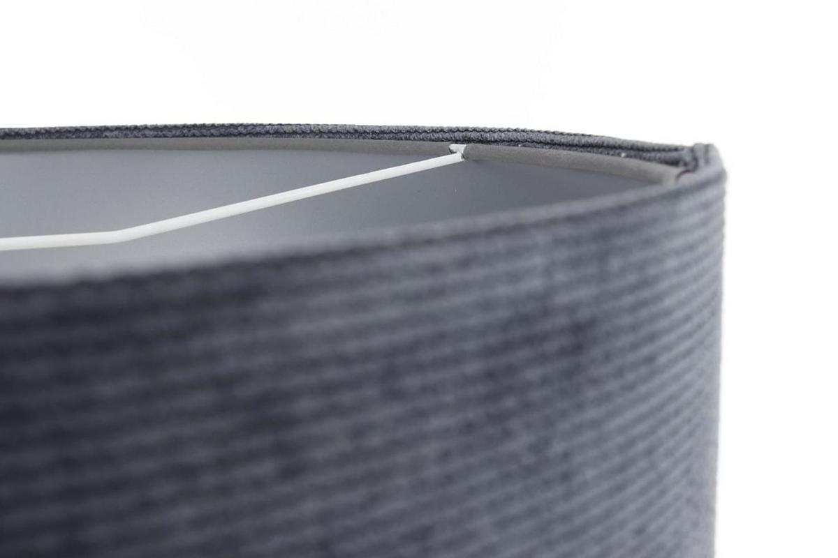HÄNGELEUCHTE Grau 60/30 cm - Silberfarben/Grau, Kunststoff (60/0.8/30cm) - ONZENO