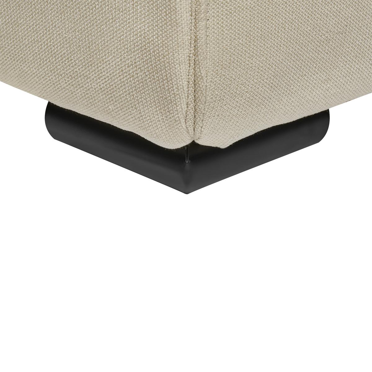WASSERBETT 160x200 cm Beige Roisel - Creme, Textil (160/200cm) - Beliani