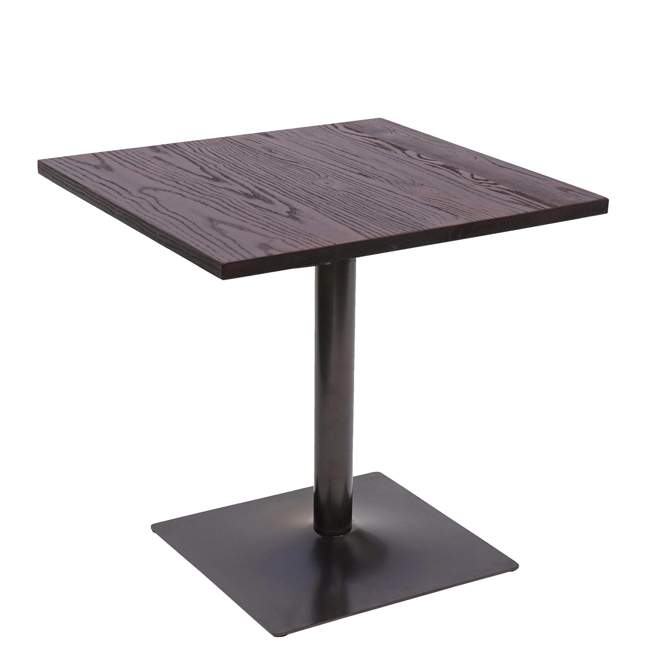 BISTROTISCH eckig Dunkelbraun - Dunkelbraun, Holz (70/70/75cm) - MCW