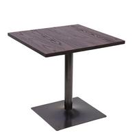 BISTROTISCH eckig Dunkelbraun - Dunkelbraun, Holz (70/70/75cm) - MCW