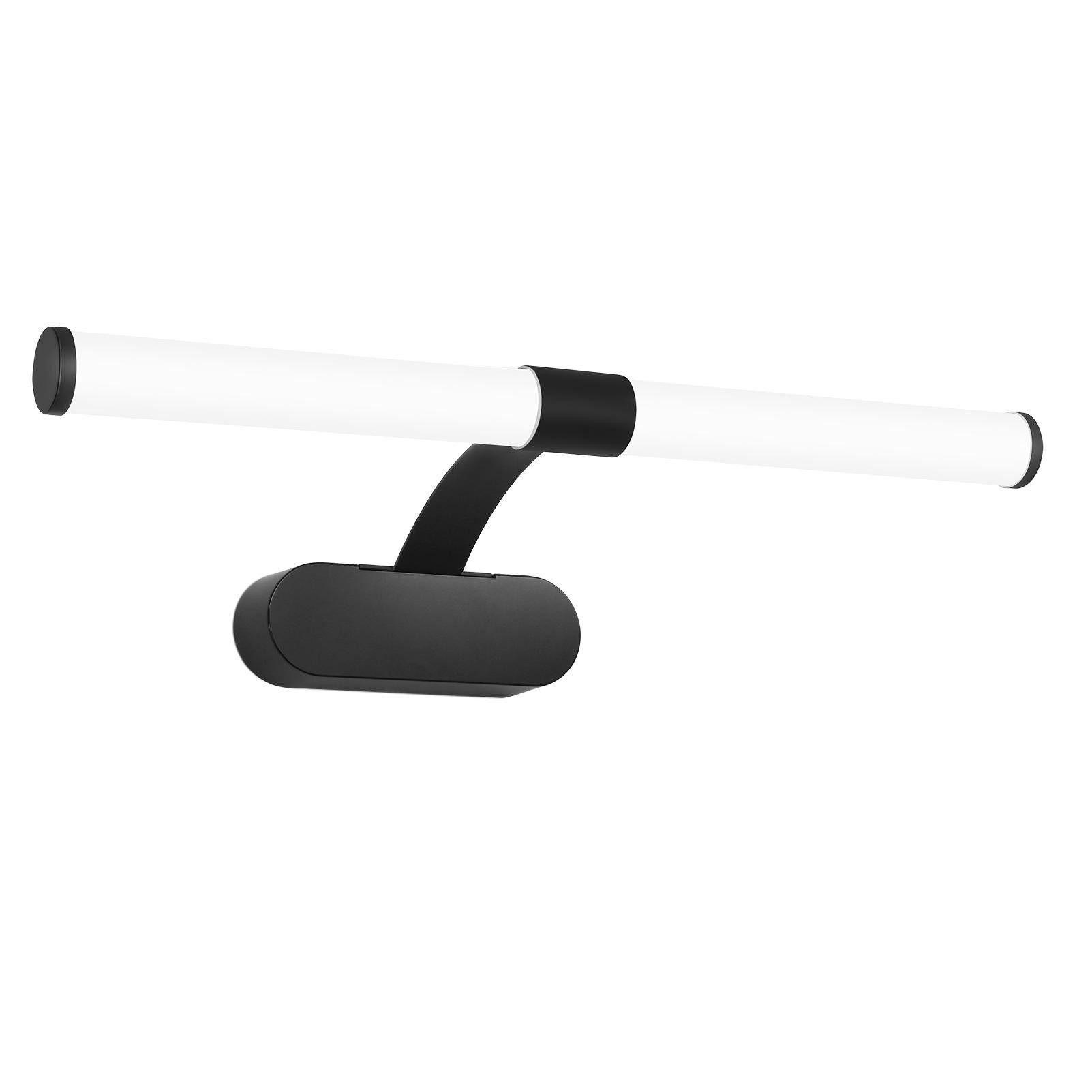 SPIEGELLEUCHTE HALLE 40/4/16.8 CM - Schwarz, Metall (40/4/16.8cm) - Nettlife