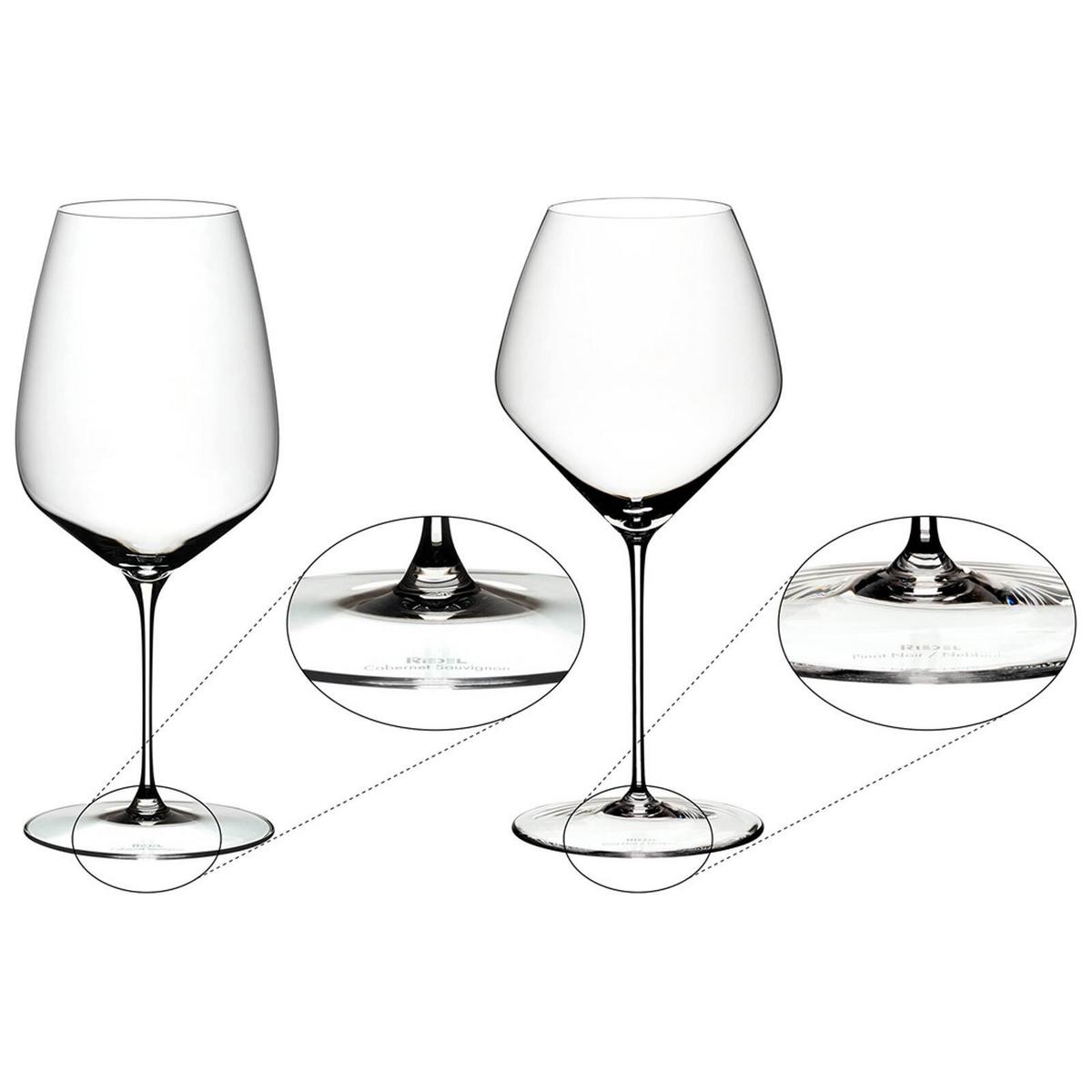 ROTWEINGLÄSER Veloce transparent 4-tlg. - Transparent, Glas (0.001L) - Riedel