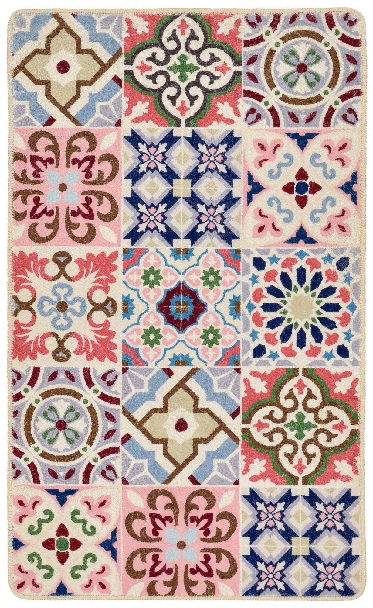 BADTEPPICH Aquata 50x60 cm - Rosa, Textil (50/60cm) - Gino Falcone