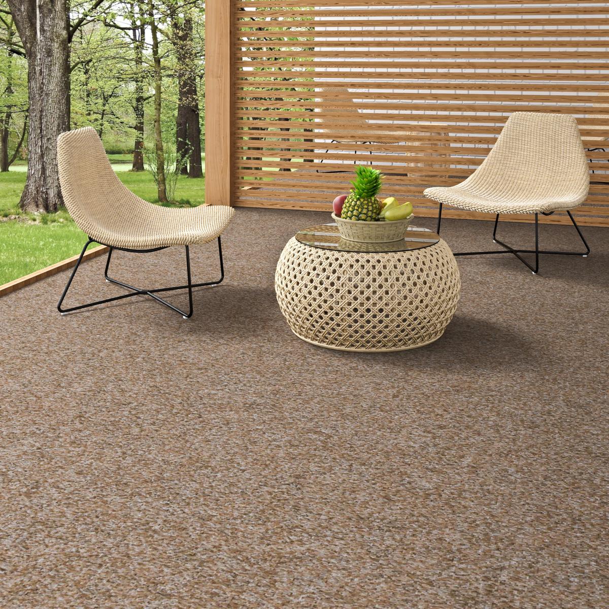 KUNSTRASEN RASENTEPPICH MIT NOPPEN KINGSTON - Beige, Textil (400/50cm) - Snapstyle