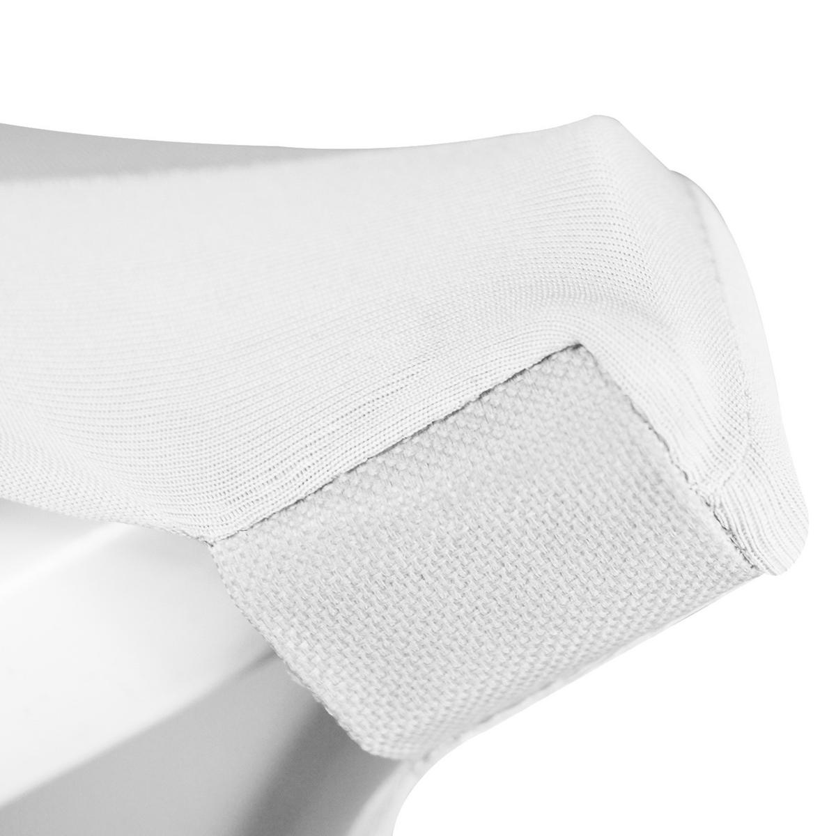 STEHTISCHHUSSE Stella Ø 60 cm Weiß - Weiß, Textil (60/120cm)
