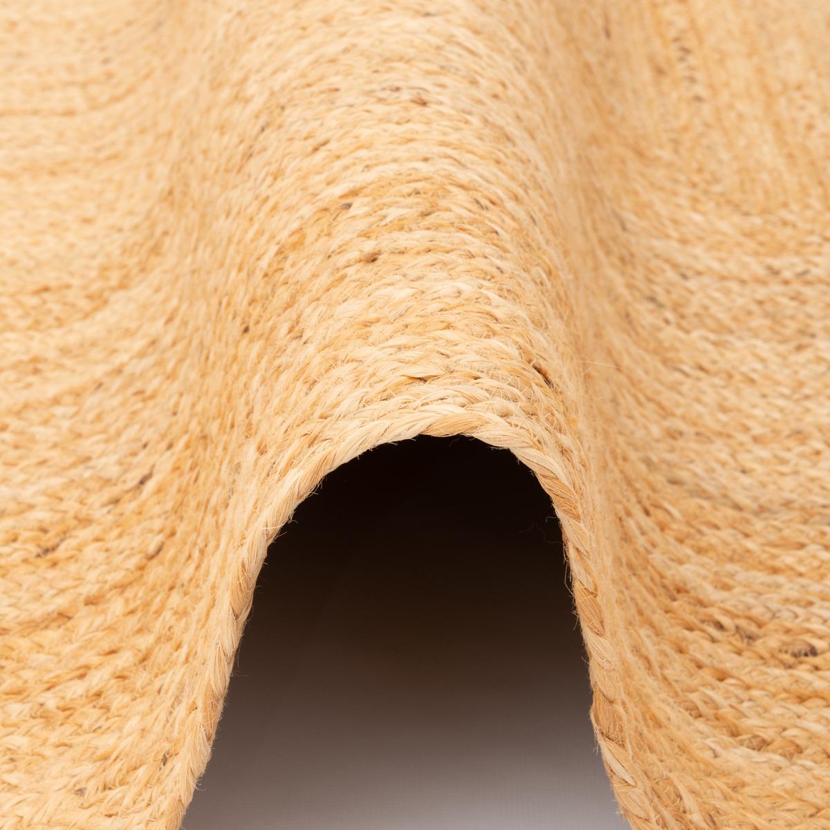 NATURFASER TEPPICH LÄUFER JUTE SALSA - Beige, Textil (80/150cm) - Pergamon