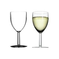 KUNSTSTOFF-WEISSWEINGLÄSER Outdoor transparent 200 ml 2er Set - Transparent, Kunststoff (0.2L) - Mepal
