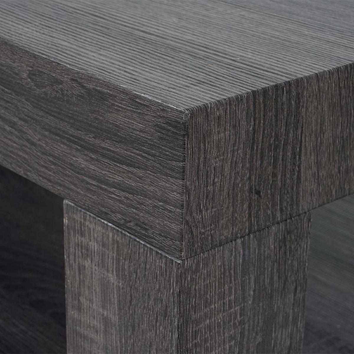 COUCHTISCH rechteck Eiche Schwarzbraun Dekor - Mooreichefarben, Holzwerkstoff (60/110/40cm) - MCW