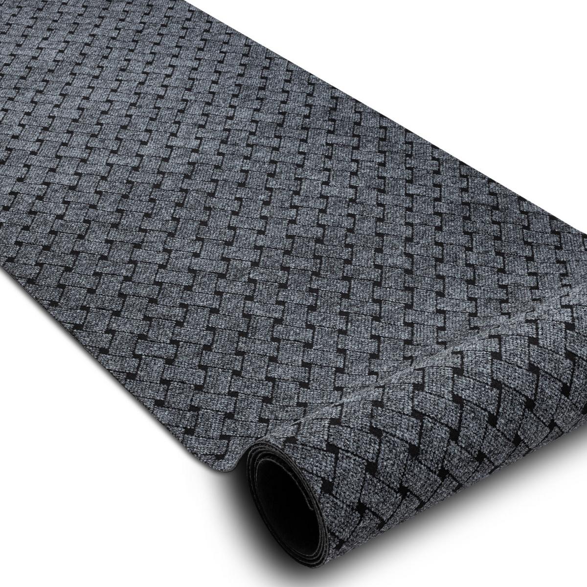TÜRMATTE rutschfest 200 200/200 cm - Grau, Textil (200/200cm) - rugsX
