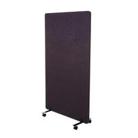 AKUSTIK-TRENNWAND Dunkelbraun - Dunkelbraun, Textil (80/147/39cm) - MCW