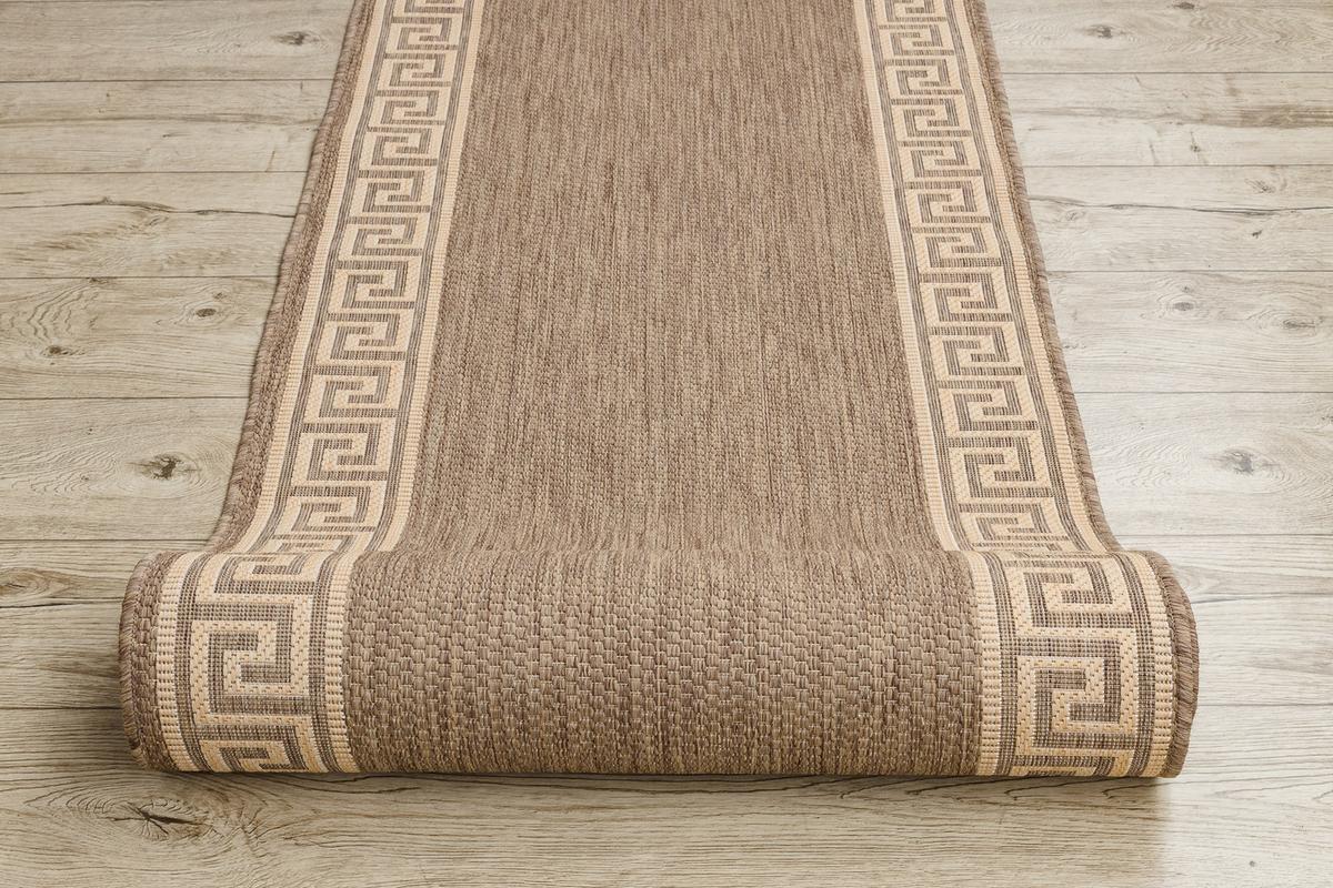 LÄUFER SIZAL FLOORLUX 80/120 cm - Braun, Textil (80/120cm) - rugsX