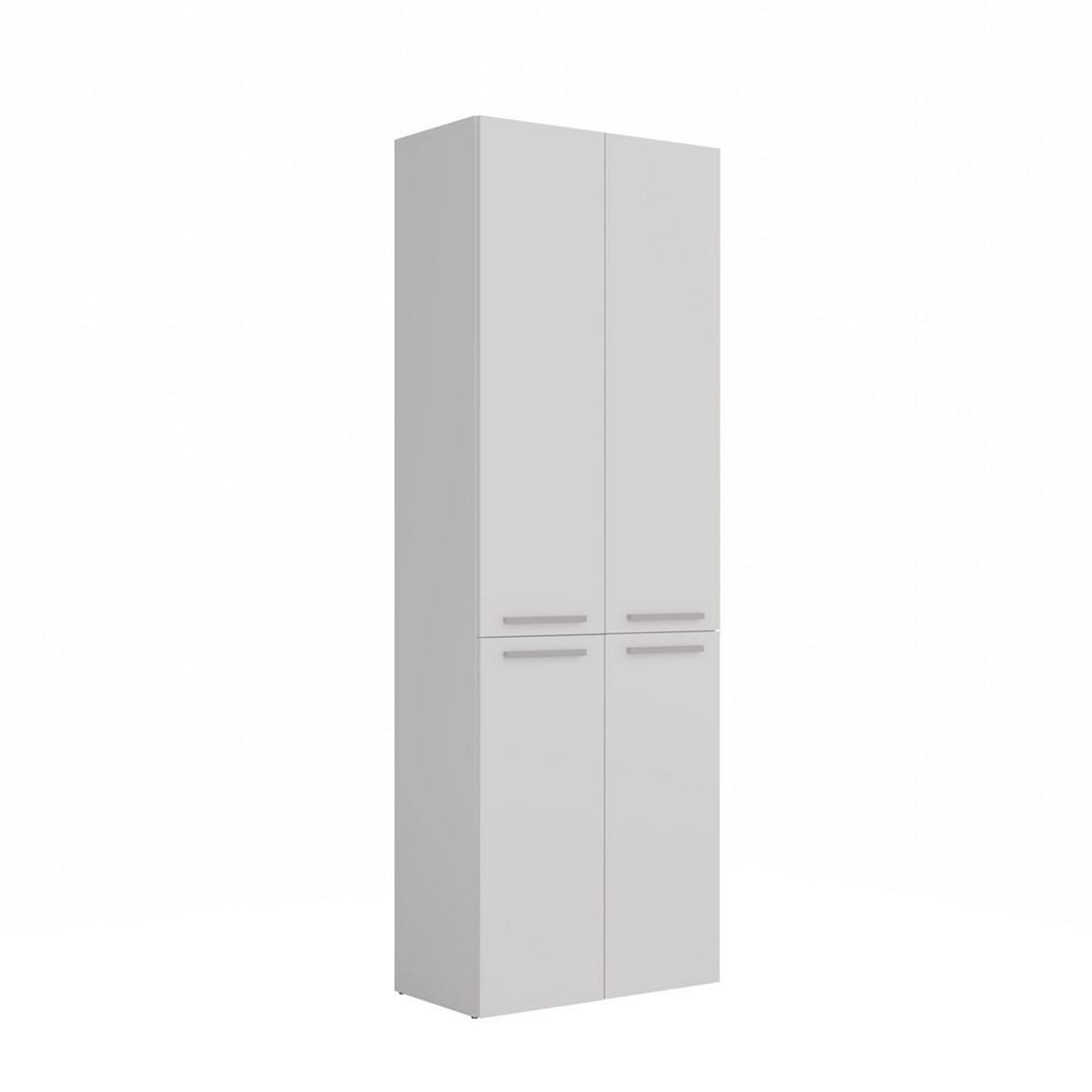 BADEZIMMERSCHRANK Weiß 60/174/30 - Weiß, Holzwerkstoff (60/174/30cm) - RAUMHIRSCH FURNITURE