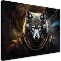KUNSTDRUCK Grau 60/40 cm - Grau, Textil (60/40cm) - KUNSTLOFT