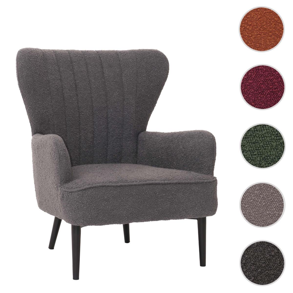 LOUNGE-SESSEL Grau - Grau, Textil (75/80/78cm) - MCW