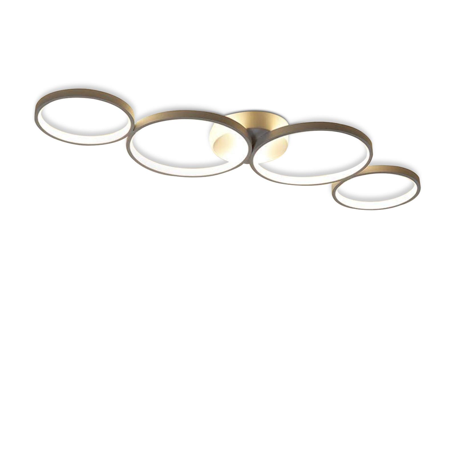 LED-DECKENLEUCHTE Myrthos 31/51.5/6 cm - Weiß, Metall (51.5/31/6cm) - ZMH