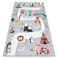 TEPPICH Bambino 140/190 cm - Grau, Textil (140/190cm) - rugsX
